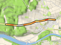 Monheimer Strasse über Brunnenstrasse