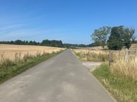 Møns Klint Bakken via Hampelandsvej