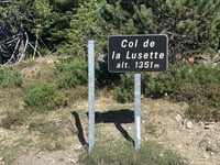 Mont Aigoual from Le Vigan via Col de la Lusette