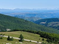 Mont Aigoual from Le Vigan via Col de la Lusette