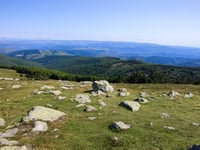 Mont Aigoual from Le Vigan via Col de la Lusette