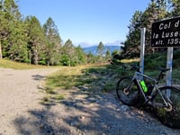 Mont Aigoual from Le Vigan via Col de la Lusette