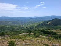 Mont Aigoual da Le Vigan via Col de la Lusette