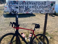 Mont Aigoual from Le Vigan