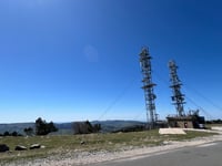 Mont Aigoual depuis Valleraugue