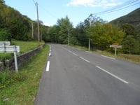 Mont Aigoual from Valleraugue