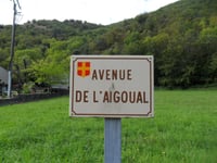 Mont Aigoual from Valleraugue