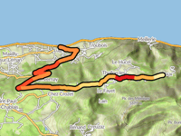 Mont Chalon / Thollon les Mémises from Lac Léman