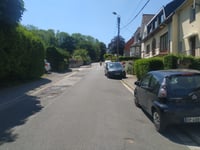 Côte de Saint Etienne au Mont / Mont d'Écault über Rue Pasteur