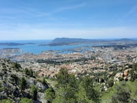 Mont Faron z Toulon