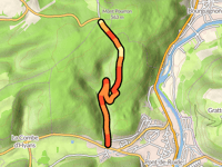 Mont Pourron von Pont de Roide Vermondans