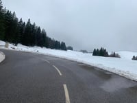 Mont Revard from Lescheraines via Col de Plainpalais