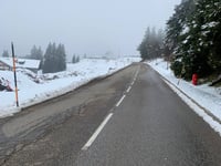 Mont Revard from Lescheraines via Col de Plainpalais