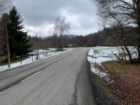 Mont Revard from Lescheraines via Col de Plainpalais