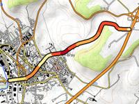 Mont Ricard da Neufchâtel-en-Bray via Grande Rue Saint-Pierre