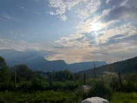 Mont Saint Martin desde Fontanil-Cornillon