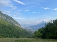Mont Saint Martin desde Fontanil-Cornillon
