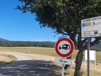 Mont Ventoux desde Sault