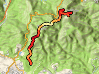 Mont Vinaigre przez Route d'Italie