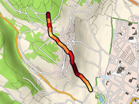 Montagne de Beaune von Beaune über Chemin des Tilleuls