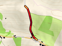 Montastruc Savès via Route de Montastruc le Vieux
