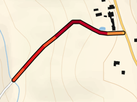 Montaut przez Chemin de Ménicot