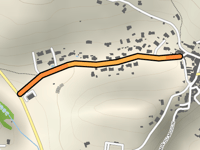 Montazels via Chemin de la Fontvieille