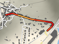 Montazels via Route de la Chapelle