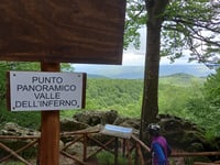 Monte Amiata from Castel del Piano