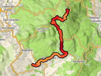 Monte Amiata via Santa Fiora