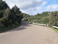 Monte Arci / Acquafrida desde Ales / Abas