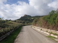 Monte Arci / Acquafrida desde Ales / Abas