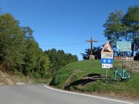 Monte Beccuggiano von Abeto über Via Marradese