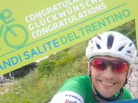 Monte Bondone desde Trento por Via delle Mandolare