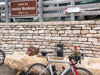 Monte Bondone from Trento via Via delle Mandolare