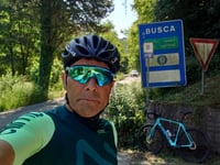 Monte Busca from Tredozio