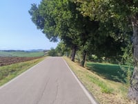 Monte Cerere desde Castel San Pietro Terme