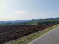 Monte Cerere from Castel San Pietro Terme
