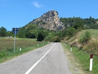 Monte Cerreto via Strada Prima Gualdaria