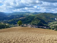 Monte Colombo von Rocca San Casciano