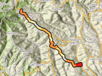 Monte über Contrada Valle Orta