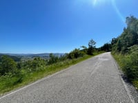 Monte da Escusa desde Mosteiro de San Xoán de Poio