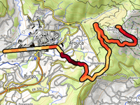 Monte da Senhora da Mó da Arouca via Rua de Afonso Pinto Magalhães