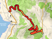 Monte da Valga / Alto de Mabia von Oia
