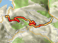 Monte de la Roza / El Cobollo über Castandiello