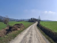 Monte dei Feriti por Via Campiano