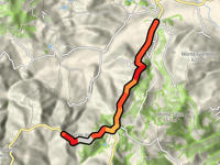 Monte del Casale von Ponte d'Assi