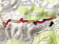 Monte del Pilastro von Viano
