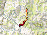 Monte Evangelo über Montebabbio