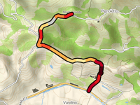 Monte Freddo przez Via Campomaggiore